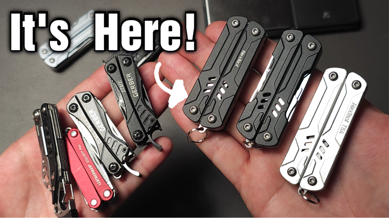 TSA friendly Keychain Multitool under $20